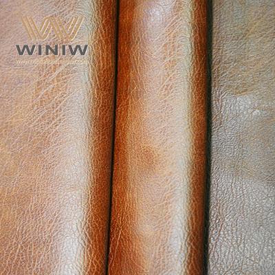 China Anti-Bacterial Microfiber Imitation Leather PU Coated Fabric Garments Leather for sale