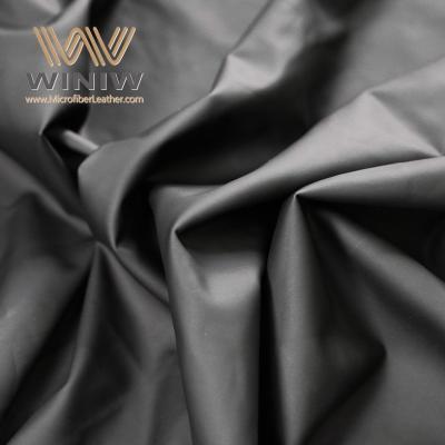 China High Elasticity Imitation Leather Micro Fiber PU Synthetic Leather Garment Leather en venta