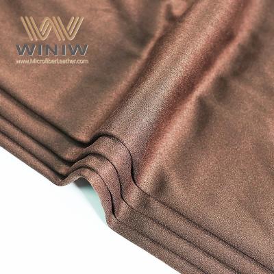 中国 Environmental Protection Microfiber Leather Artificial Leather Clothing Leather 販売のため