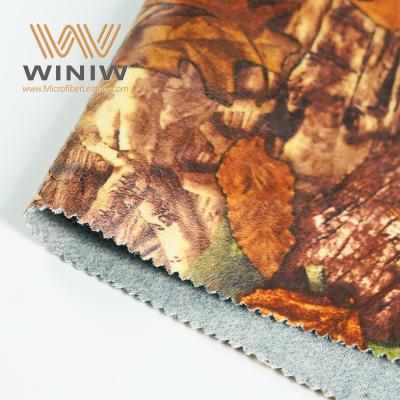 China 1.2mm Microfiber PU Vegan  Leather Furniture Upholstery Fabrics For Sofa for sale