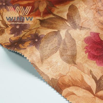 China High Quality Micro Faux Vegan Leather Furniture Upholstery Fabric Sofa Leather for sale