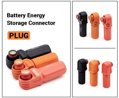 China 120A 250A Energy Storage Plug Connector With Plastic Insulation Plug Type for sale