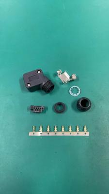 China Metal / Plastic Servo Motor Connectors 16A-30A Current Rating Gold / Silver Plating -40.C To 105.C Operating Temp for sale
