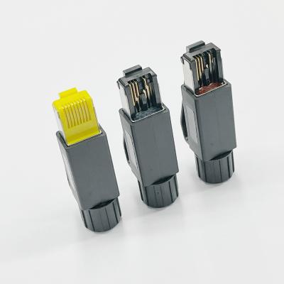China profinet RJ45 fast connectors 4pin or 8pin for sale