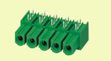 China RD2EDGRB10.16pitch 1000V 41A green 2P-12P plugable in terminal block wire connector for sale