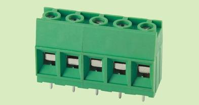 China KF136T-10.16  terminal block pcb board use screw terminal block with header pin Tin coated for sale