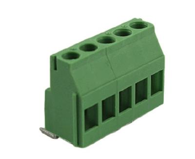 China PCB Din Rail Terminal Blocks With Screw European Style Pitch 5.0mm UL TUV CE for sale