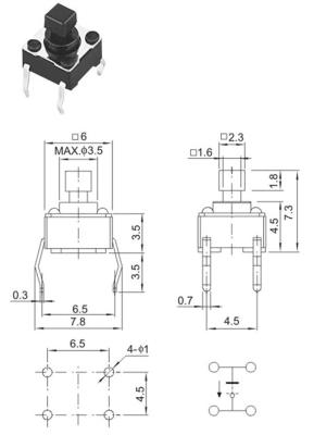 China Elektroschakelaar micro- schakelaar met drukschakelaars Te koop
