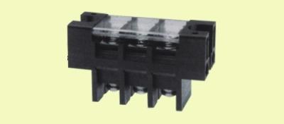 China Barrier terminal block 47S-16.0mm 1-15P 600V 65A barrier terminal block connector black pbt for sale