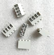 China Gray Or White PCB Screw Terminal Block RD168-5.0 2-24P 300V 16A 168 5.0 180d Or 90d pcb terminal blocks terminal block for sale