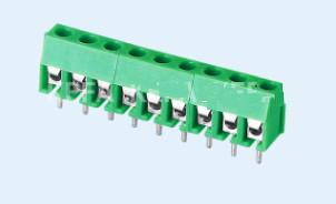 China RD350R-3.5 3.96 300V 10A PCB Screw Terminal Block Pin Header Tin Coated for sale