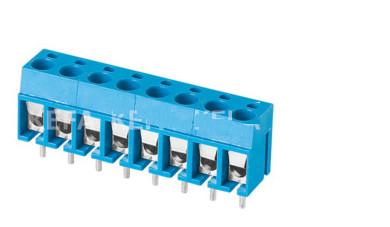 China screw type terminal block Terminal Block Connector  RD300-5.0 2-24P 300V 16A 300 blue color terminal block for sale