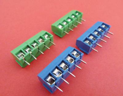 China Os blocos de terminais da placa de circuito de KEFA parafusam o tipo 306 lata de 2P 3P 5,0 revestida e bloco da placa do PWB à venda