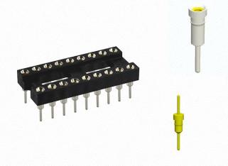 China Pin 2XXP no passo do soquete 2.54mm do circuito integrado de 1.27Mm para a inserção de AC/DC à venda