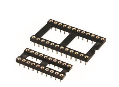China Single Or Dual Row Integrated Circuit Socket 1.778/2.54/2.0/1.27 Pitch for sale