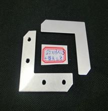 China 50x13x13mm carimbou o logotipo gravado feito sob encomenda das peças de metal para o presente da promoção à venda