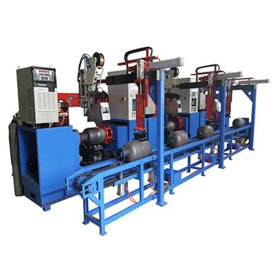 China 6k 12kg 15kg LPG Cylinder Manufacturing Machine -40-60 Degree for sale