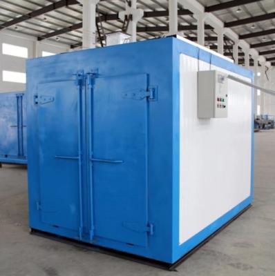 China Powder Coating Production Curing Baking Oven With Gas Heating System for sale