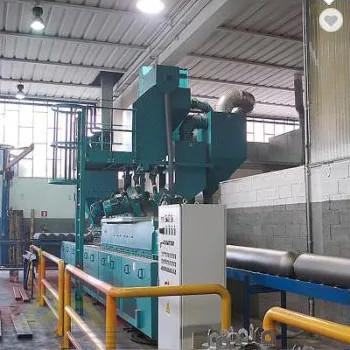China Catenary Type Shot Blasting Cleaning Machine For LPG Cylinder for sale
