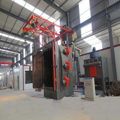 China 15kg Liquefied Petroleum Gas LPG Cylinder Manufacturing Line Shot Blasting Machine for sale