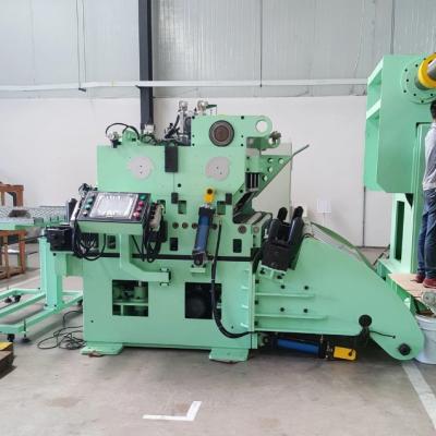 China Max Strip Width 1200mm 380V AC Alloyed Decoiler Straightener Feeder 3 In 1 for sale