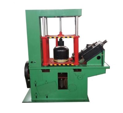 China Hydraulic 4kW Trimming And Beading Machine Small LPG Cylinder Production Capacity for sale