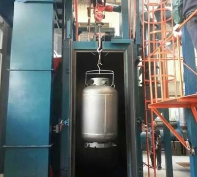 China Lpg-Zylinder-Waschmaschinen-Ventil-Basis-schweißende Befestigung 1068rpm zu verkaufen