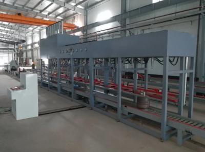 China Cadena de producción hidrostática automática del cilindro del LPG de la máquina de prueba del cilindro del LPG en venta