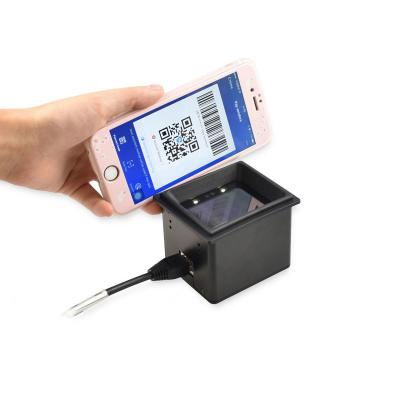 China RS232 / USB QR Code Barcode Scanner Reader CMOS Sensor For Kiosk Access Control for sale