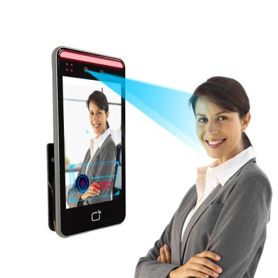 China IR Android7.1 Face Recognition Temperature Measuring Machine Access control for sale