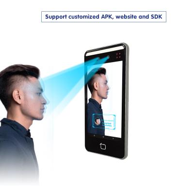 China Rakinda F1 Android 9.0 5 Inch Face Recognition Device With Free Software for sale