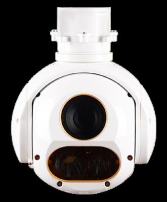 China 30X Continuous Zoom 2 Axis ISR Payload Gyro Stabilized Gimbal Infrared Thermal Camera for sale