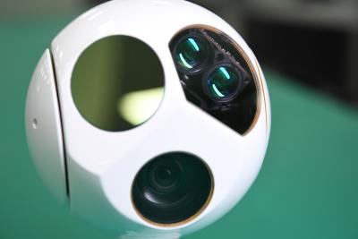 Chine Capteur laser télémètre caméra électro-optique à trois axes 1kg EO IR Résolution 640x512 à vendre