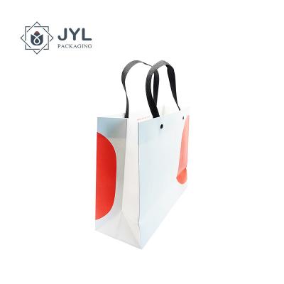 China Ultralight Multipurpose White Cardboard Bag , Antibacterial Paper Bag For Perfume for sale