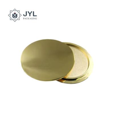 China 70-80mm Gold Candle Lid Cover Multifunctional Anti Rusting Recyclable for sale