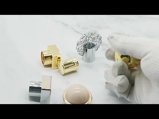 Zinc Alloy Perfume Bottle Caps Customized Metal Caps