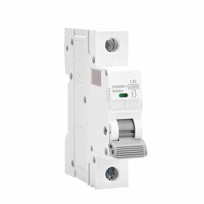 China FM9H-10KA Industrial Miniature Circuit Breaker 1A To 63A AC 50Hz / 60Hz for sale