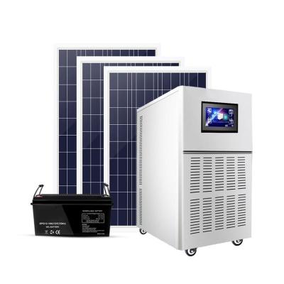 China 8kw Solar Power System Home 220v Offgrid Integrated Generator Photovoltaic Panel Full Set for sale