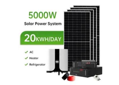 China Home Sistema de Energia Solar 8KW 5KW 3KW Kit Solar 20KW 10KW Sistema de Energia Solar Off Grid à venda