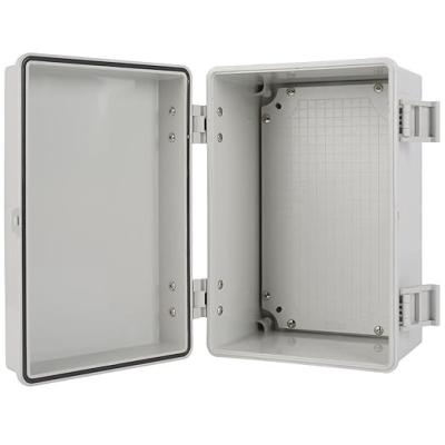 China Electrical Projects Outdoor Junction Box Abs Plastic Enclosure Ip67 Wall Mount Bracket for sale