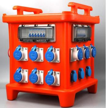 China Middelgrote stapelbare distributiebord, mobiele stroomstopbox vloerstopbox waterdicht distributiebord Te koop