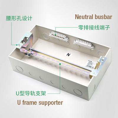 China 230V Lighting Distribution Box Surface Type Power Distro Box for sale