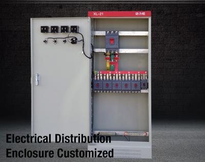 China Acero de hoja eléctrico del recinto del poder del gabinete de control de motor XL21 para IEC 60439 del panel del interruptor en venta