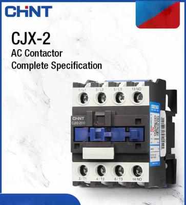 China CJX2 AC Contactor 3P 4P 9A~95A 115~620A 1810 2510 3210 6511 AC-3 AC-1 Coil Voltage 24V 110V 230V 380V for sale
