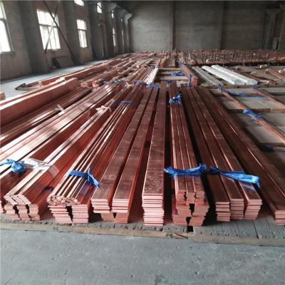 China Brass Red Copper CCC Power Distribution Bus Bar 2-20mm X 20-600mm Terminal Block Accessories for sale