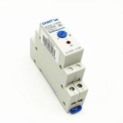 China 24V 230V DIN Industrial Electrical Controls Rail Mount Timing Relay Delay 0.1s~480s 1NO Ith5A for sale
