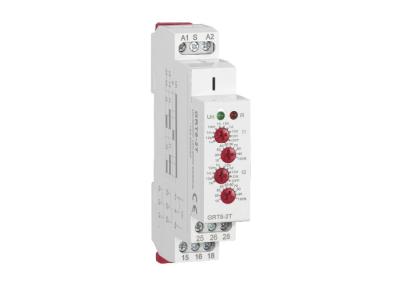 China RT8-2T Double Delay Time Relay Din Rail Four Knobs for sale