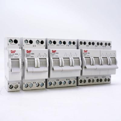 China 63A 1P 2P 3P 4P 230V 400V Manual Changeover Switch for sale