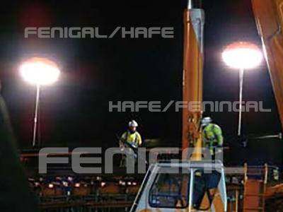 China Tripod lighting balloon LED400w for safety illumination at construction site for sale