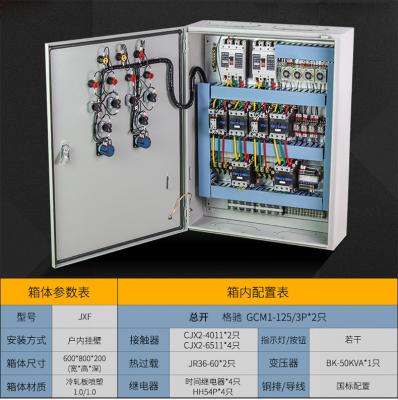 中国 SECCの電力の配電箱のRainproof 3段階の電力配分板 販売のため
